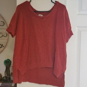 Mossimo pull over short sleeve sweater